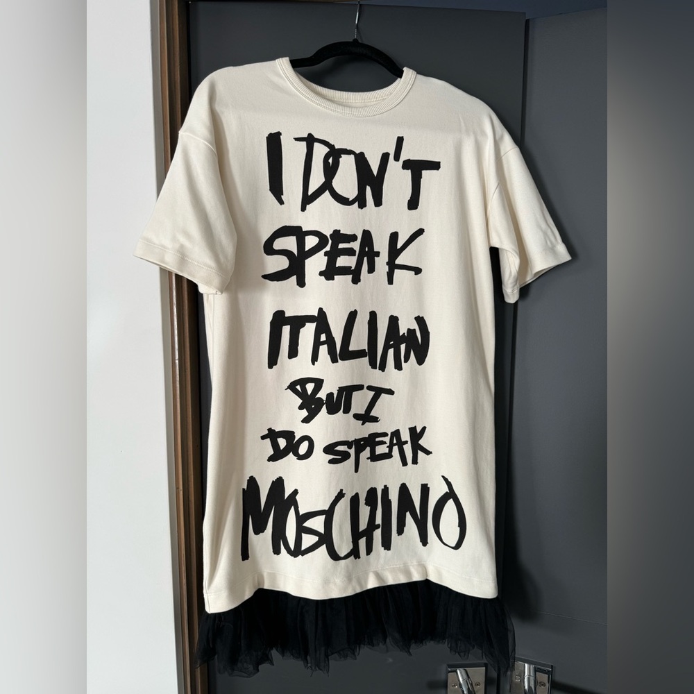 Moschino Couture T-Shirt Dress